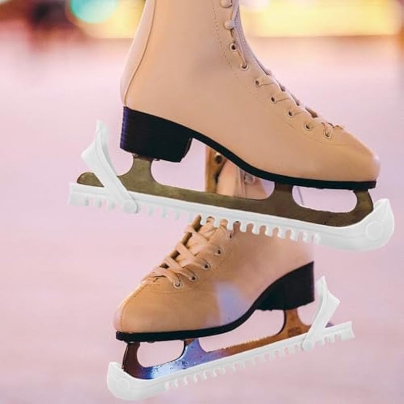 Ice Skate Guards Ice Skate Blade Covers Ice Skating Protector with Adjustable Buckle Ice Hockey Skate Equipment Accessories for Kids Adults Ice Skating, Figure Skates, Hockey - Image 5